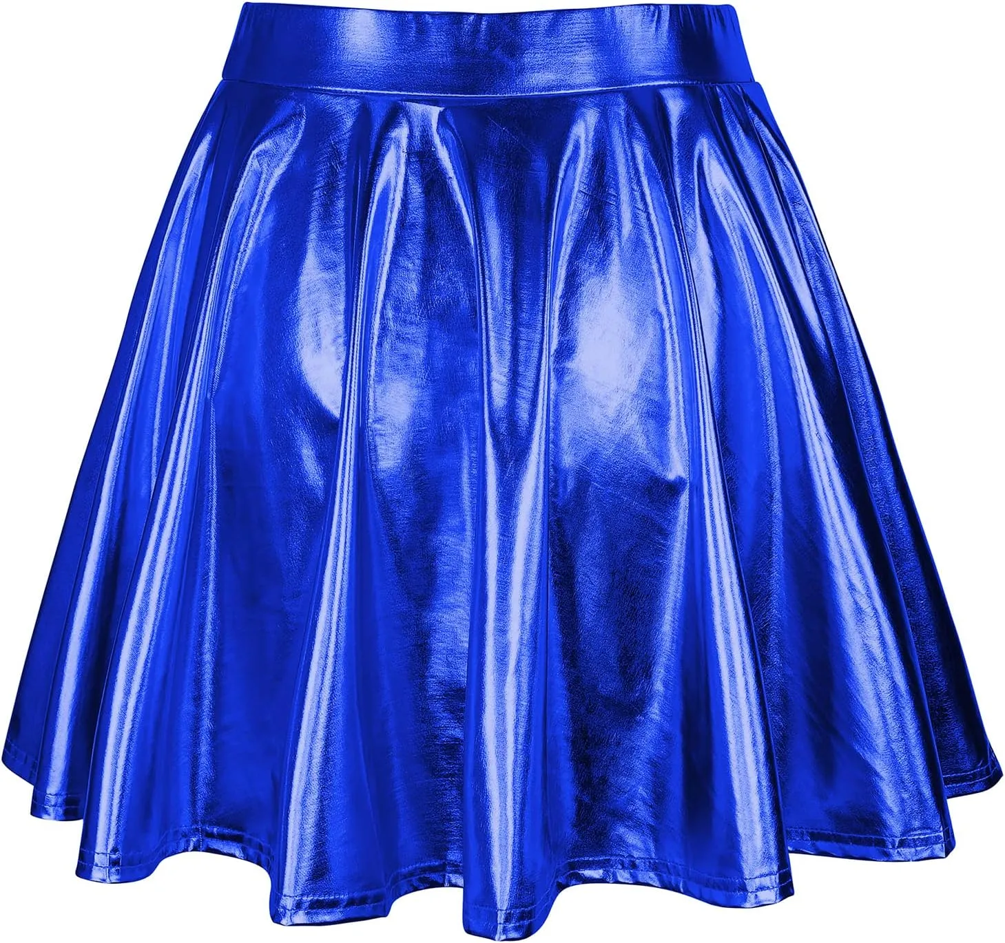 American Trends Womens Mini Skirt Pleated Flared Skater Skirt Metallic Skirt Athletic Tennis Skirt