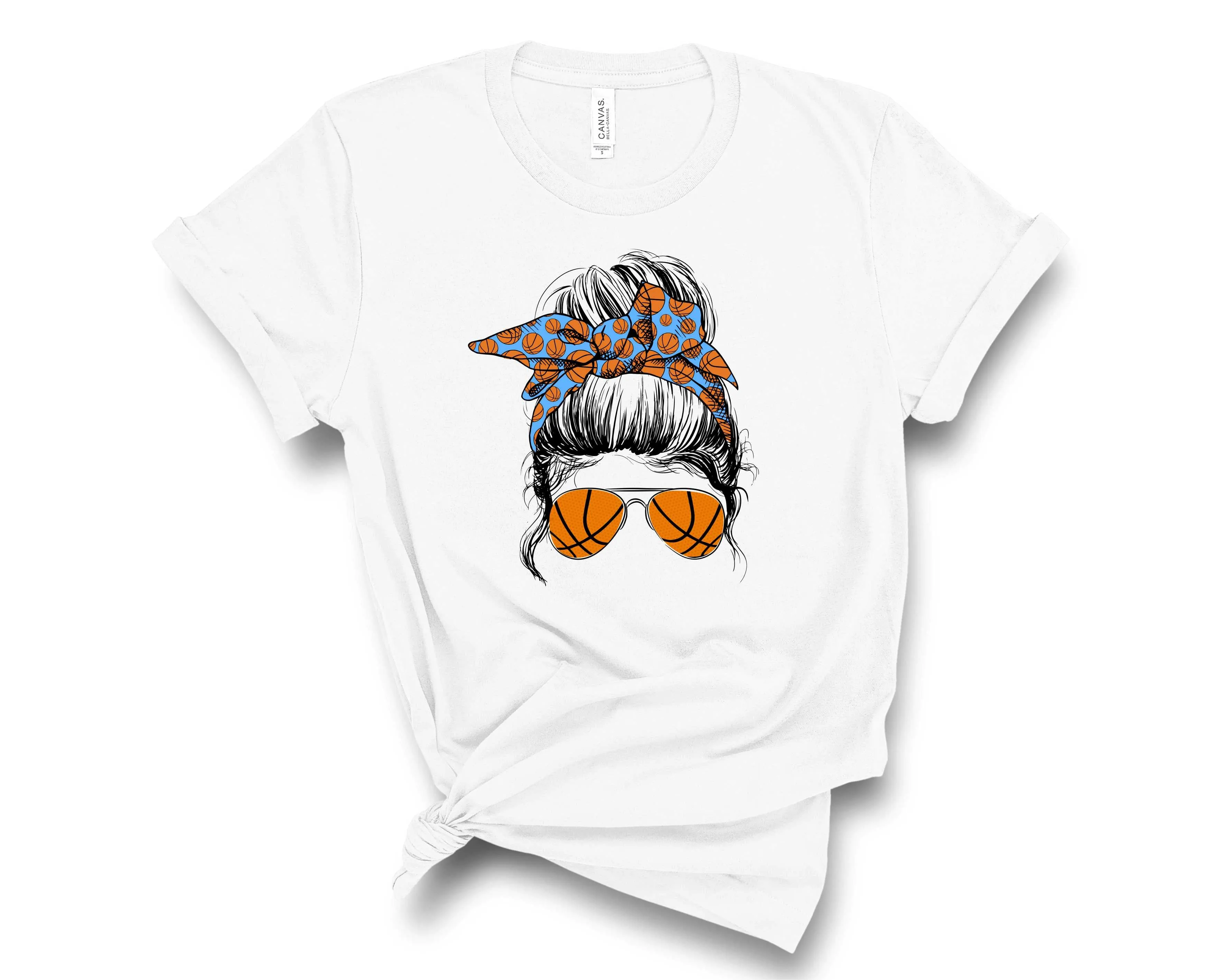 Basketball Bun - Graphic Tee