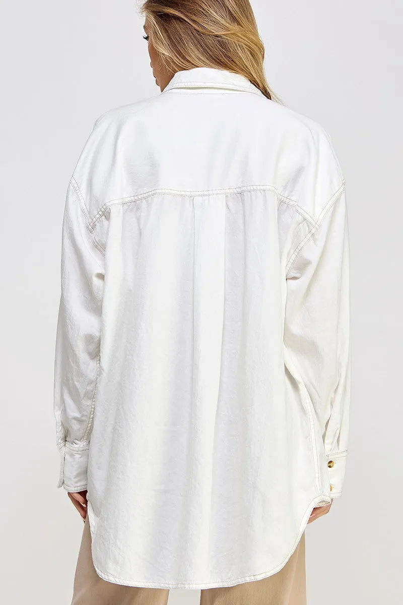 Boyfriend Button Down Shirt