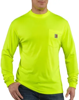 Carhartt Men's 100494 Force Color Enhanced Long Sleeve T-Shirt
