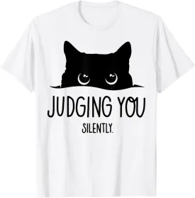 Cat Judging You Silently T-Shirt