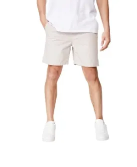 Cotton On Mens Classic fit Casual Shorts Large Beige Solid Stretch