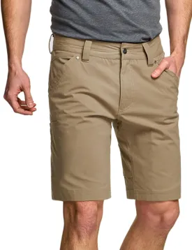 CQR Men's Stretch Utility Shorts, Lightweight Quick Dry Casual Shorts, Hiking Golf Cargo Shorts with Zipper Pockets