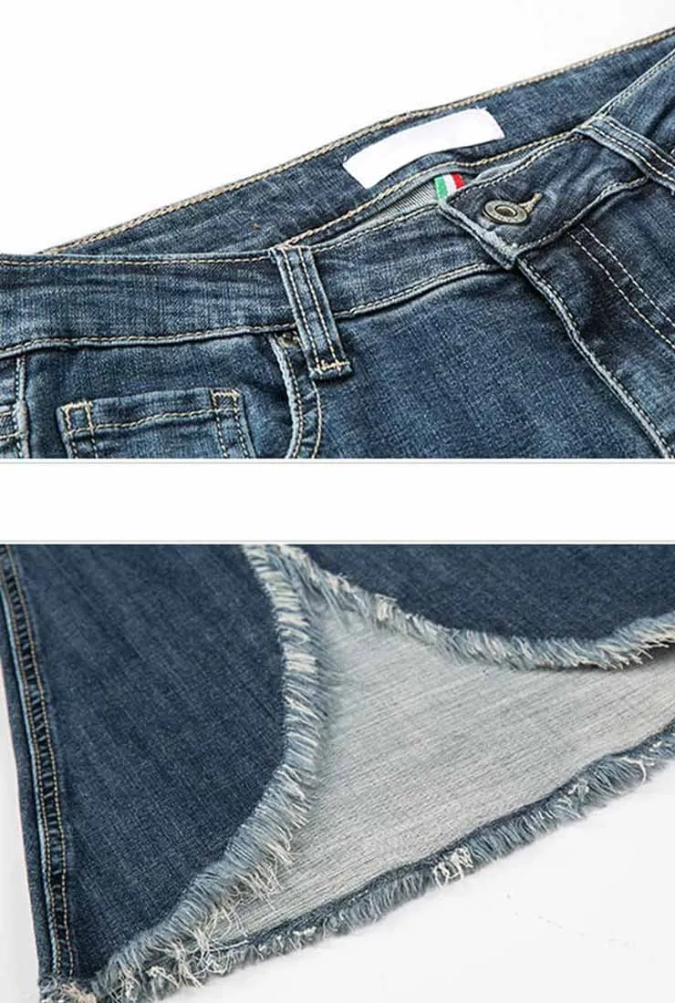 Fit Slim High Waist Flared Jeans