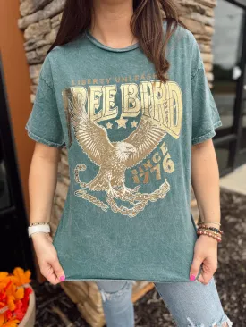 Free Bird Liberty Graphic Tee