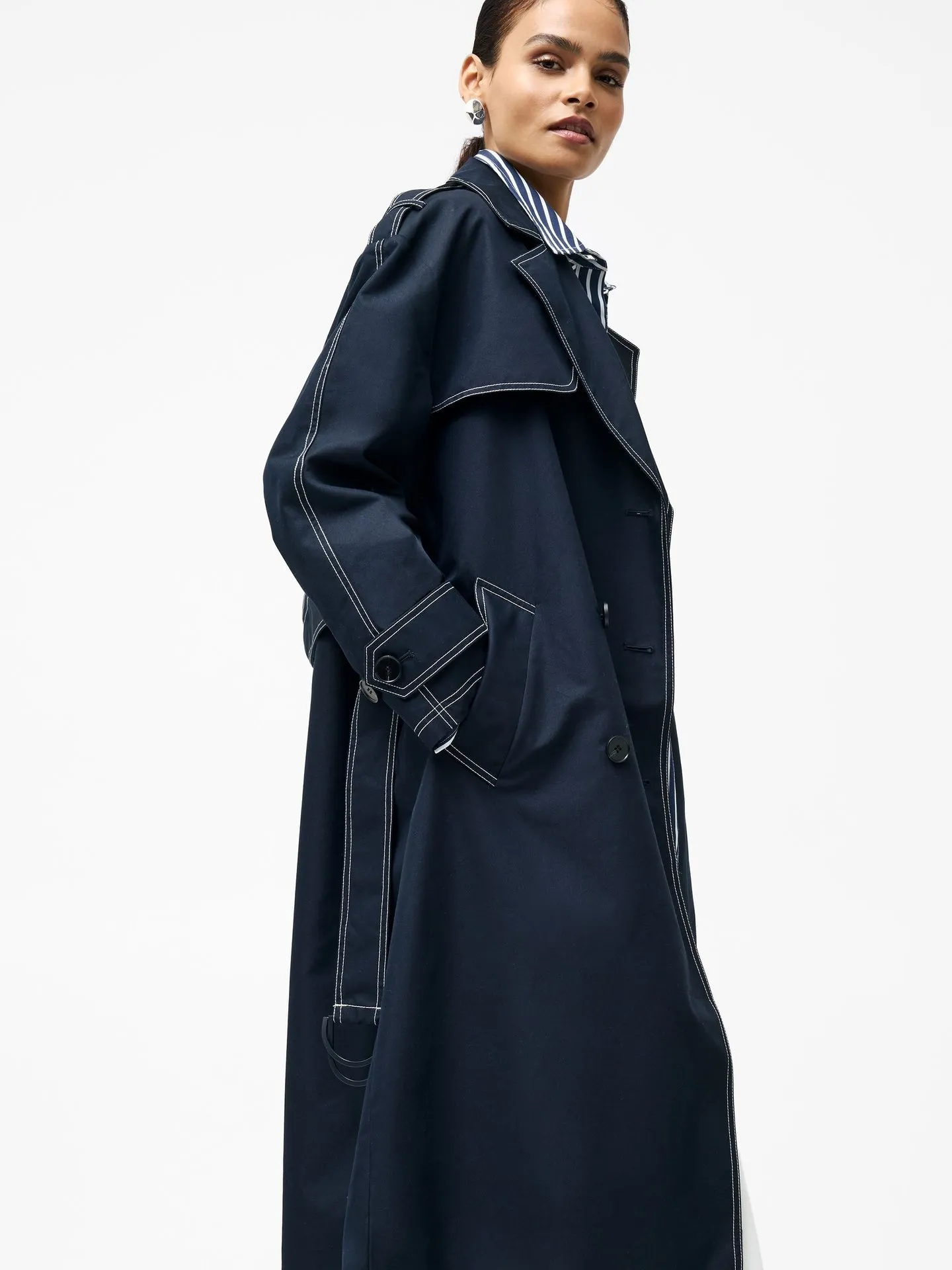 French Connection Afton Trench Coat