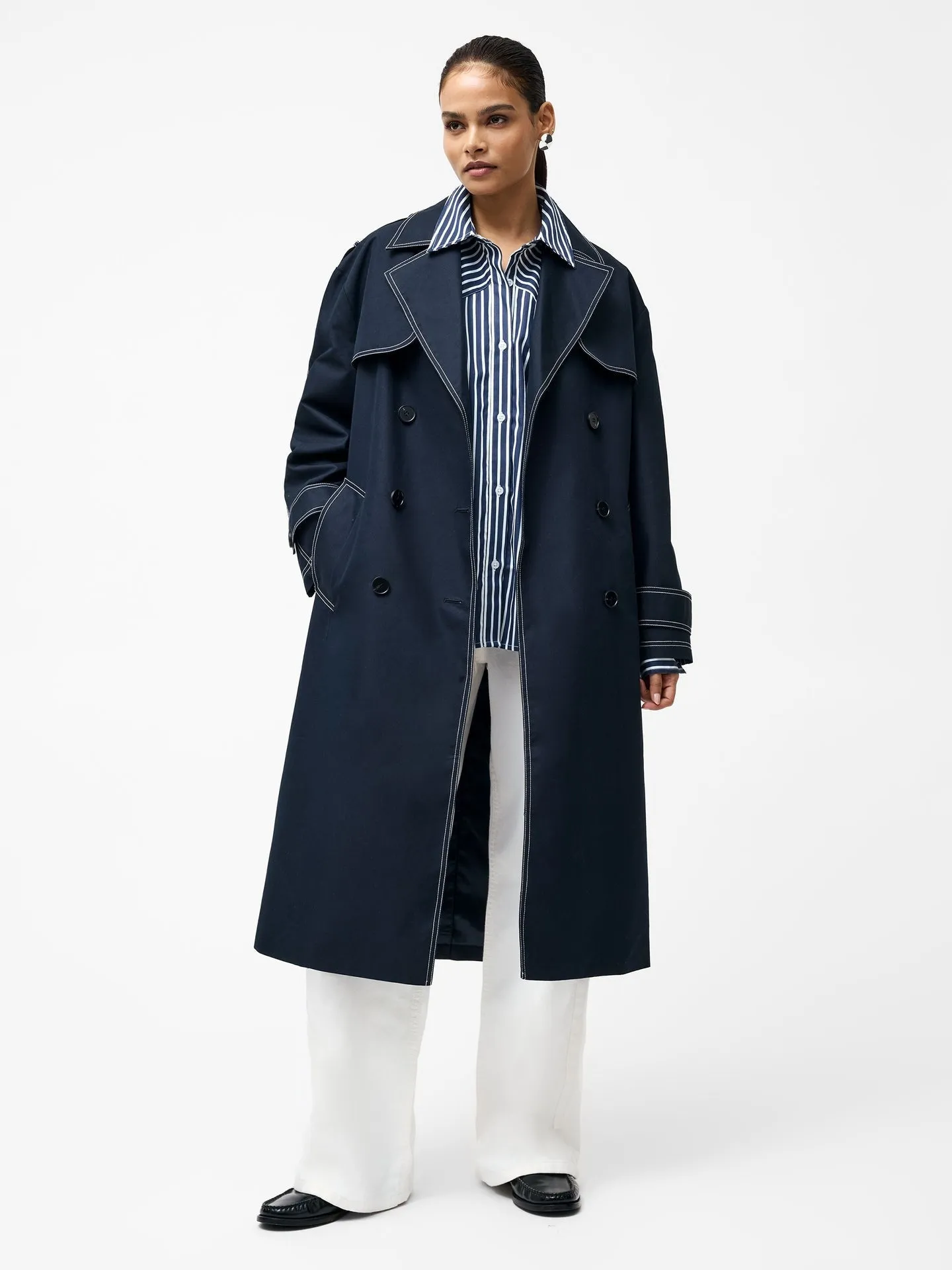 French Connection Afton Trench Coat