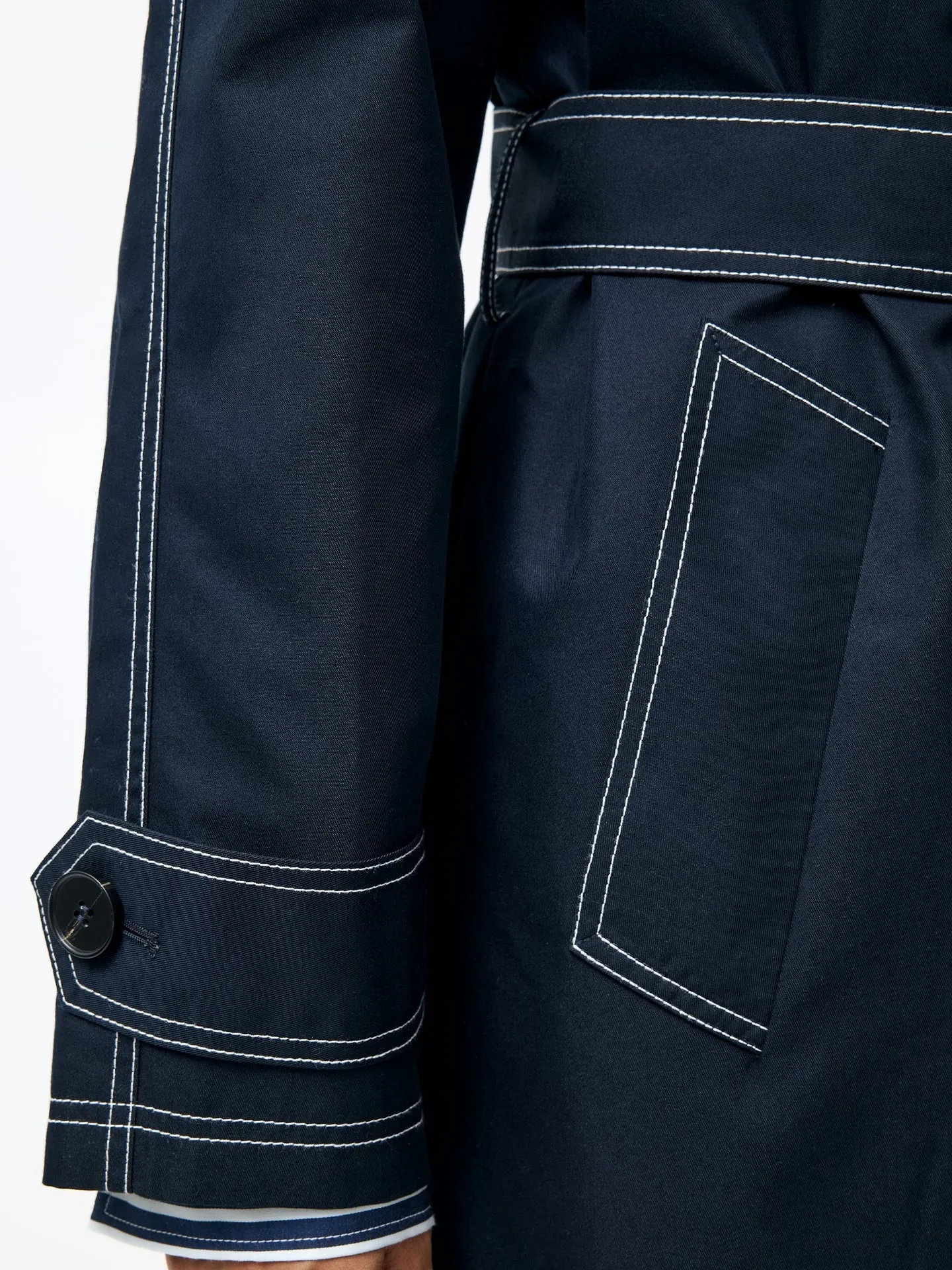 French Connection Afton Trench Coat