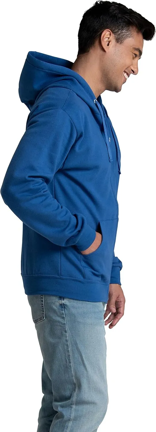 Fruit of the Loom Unisex Adult EverSoft Fleece Full Zip Hoodie Sweatshirt