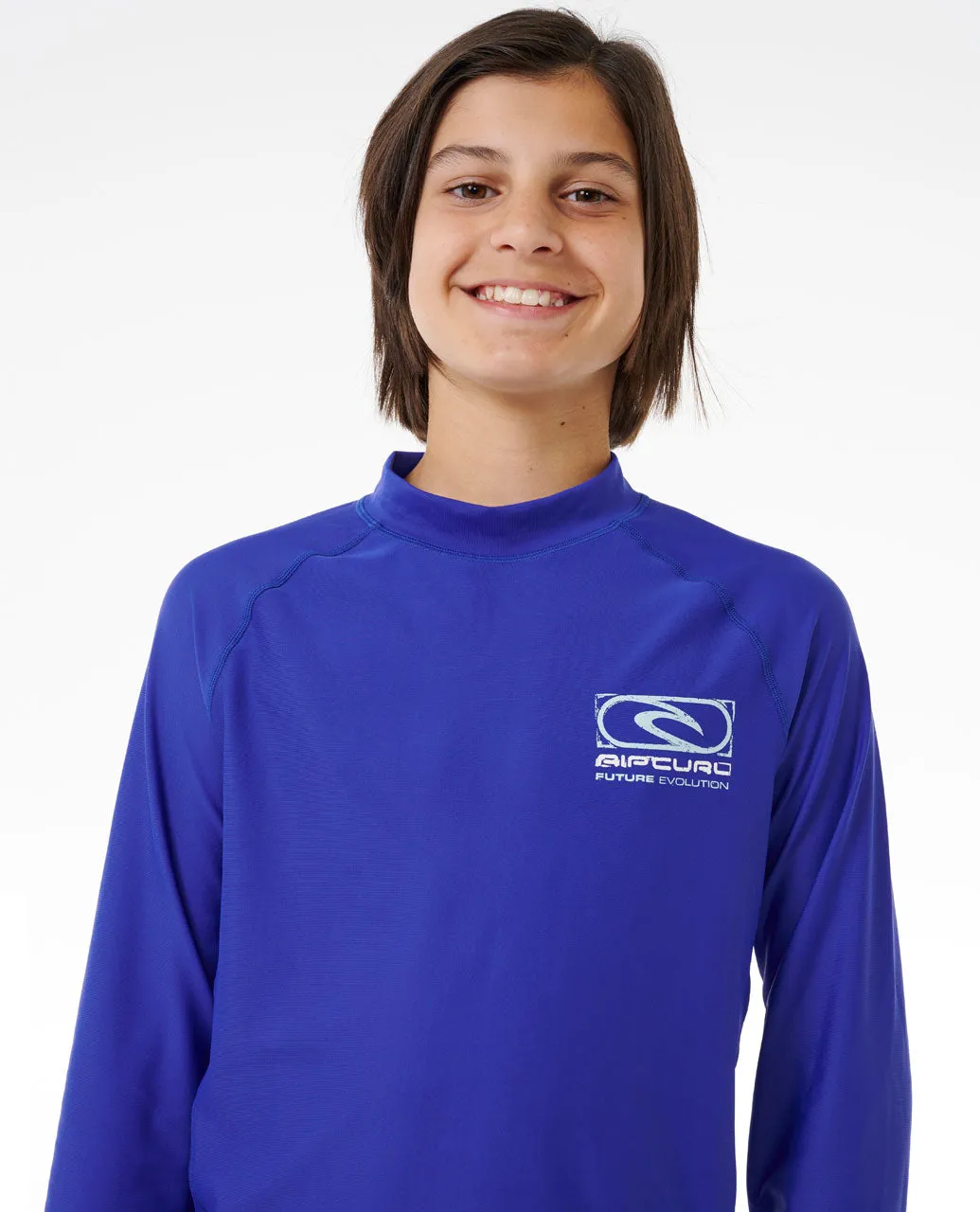 Future Evolution UPF50  Long Sleeve Rash Vest - Boys (8-16 years) - Wild Berry