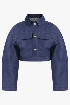 La Veste De-Nimes Obra | Navy/Brown