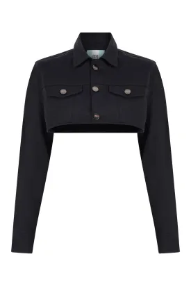 Olivia  Short Denim Jacket