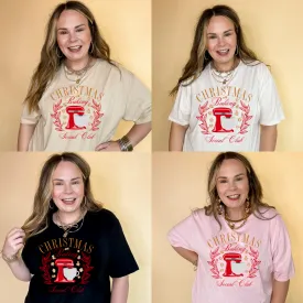 Online Exclusive | Christmas Baking Social Club Graphic Tee in Multiple Color Options