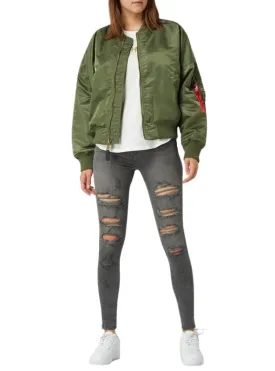 RIBBED SKINNY FIT JEAN