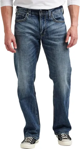 Silver Jeans Co. Men's Gordie Relaxed Fit Straight Leg Jeans