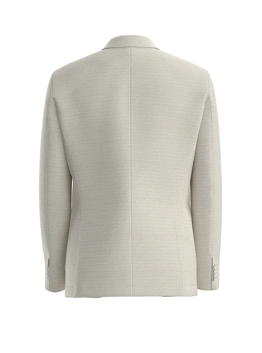 SLIM-FIT PATTERNED BLAZER Beige