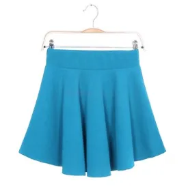 The Pleated Casual Cotton Mini Skirt