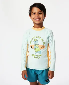 Tube Turtle UV Long Sleeve Rash Vest - Boys (1-8 years) - Light Blue