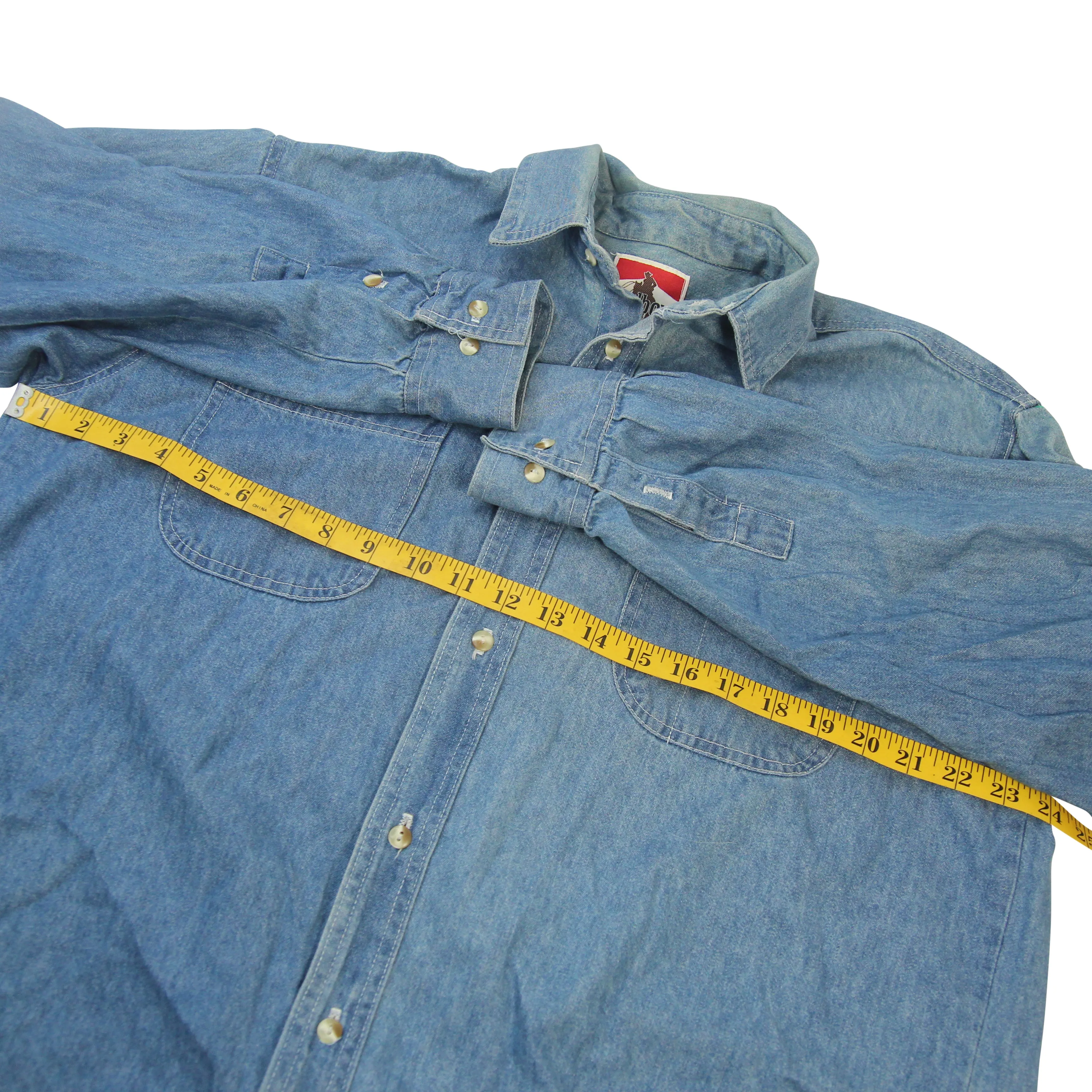 Vintage Marlboro Denim Shirt - L