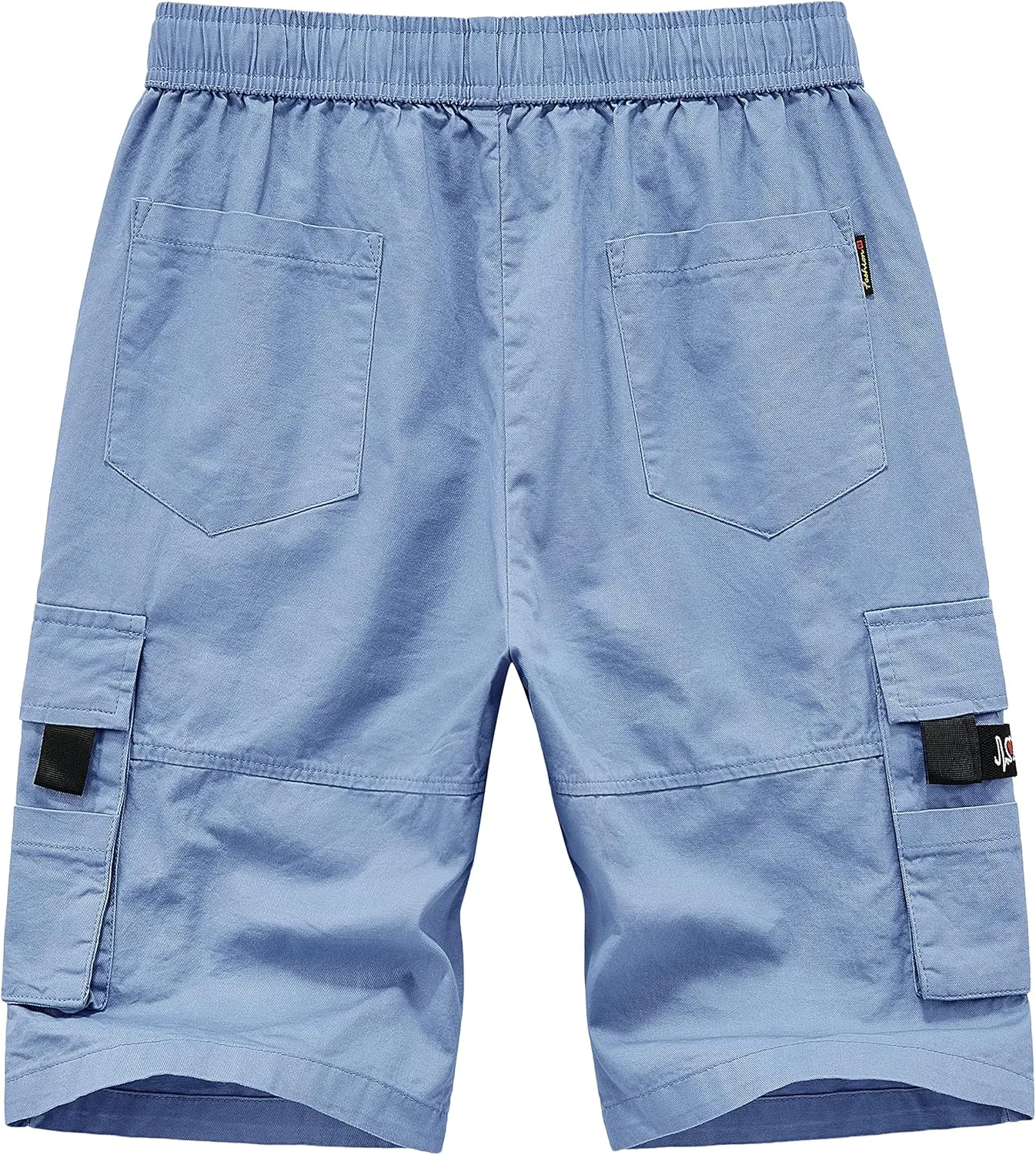 VtuAOL Women's Cargo Shorts Elastic Waist Comfy Cotton Loose Fit Shorts